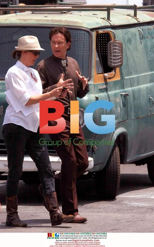 Timothy Hutton filming "Leverage" in LA