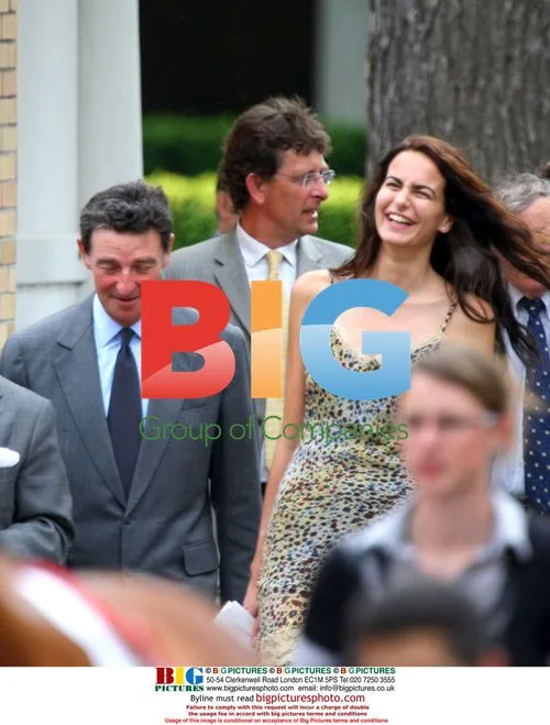 Baron de Rothschild and Irene Salvador at Longchamp Races