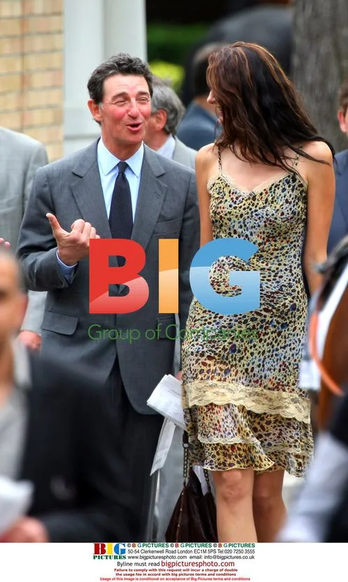 Baron Rothschild and Irene Salvador at Longchamp Races