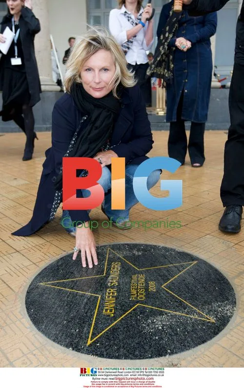Jennifer Saunders gets star at Oostende film festival