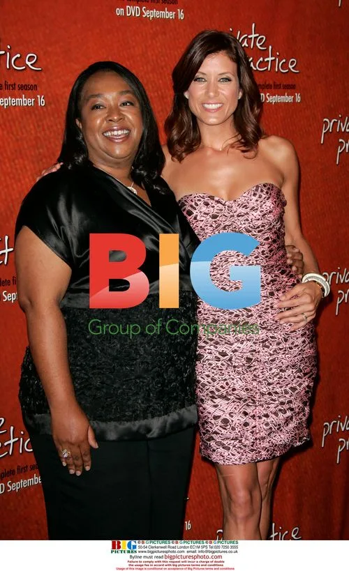 Shonda Rhimes and Kate Walsh at 'Private Practice' DVD Launch