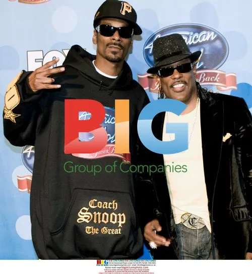 Snoop Dog and Charlie Wilson at American Idol event