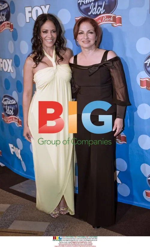 Sheila E and Gloria Estefan at American Idol Fundraiser
