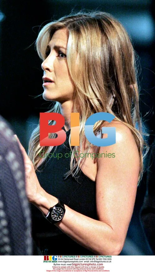 Jennifer Aniston on 30 Rock set