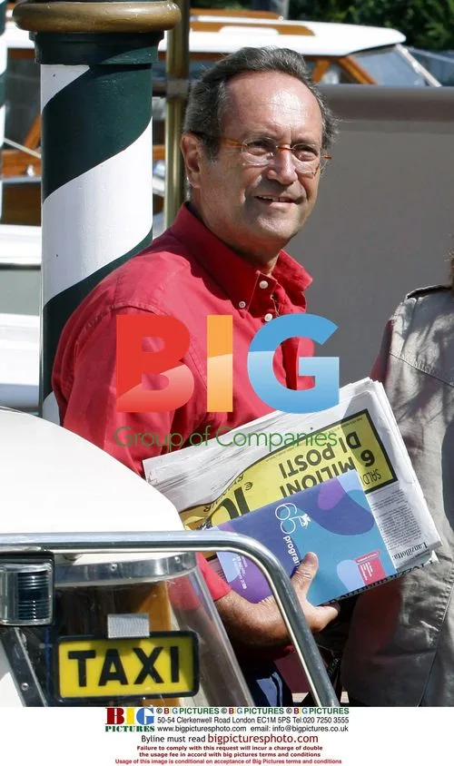 Monica Guerritore and Roberto Zaccaria at Venice Film Festival