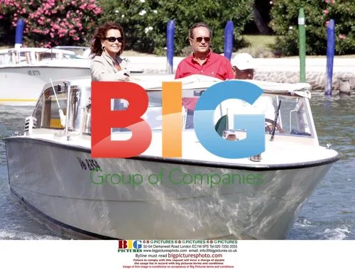 Monica Guerritore and Roberto Zaccaria at Venice Film Festival