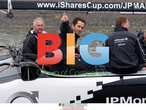 Ben Ainslie on Extreme 40 yacht