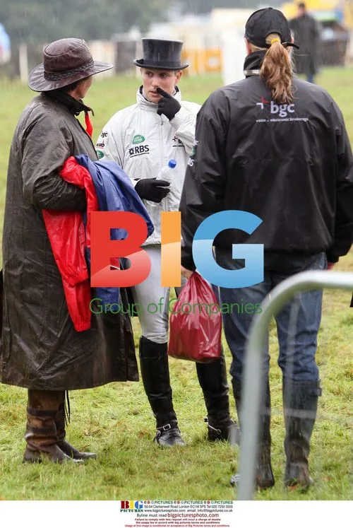 Zara Phillips at the Land Rover Burghley Horse Trials