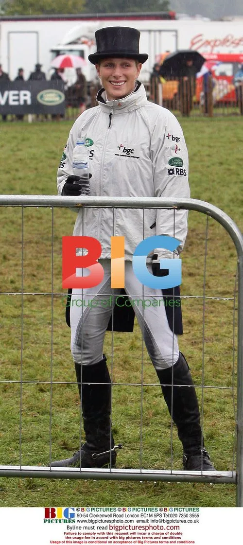 Zara Phillips at Burghley Horse Trials