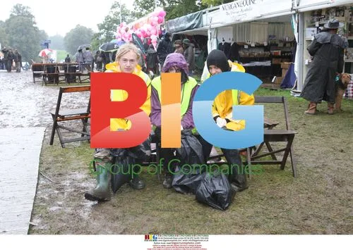 Mud and Rain at Burghley Horse Trials