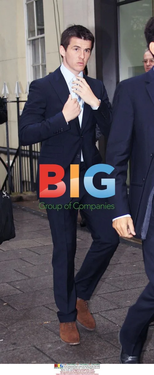 Joey Barton Arriving for FA Disciplinary Hearing