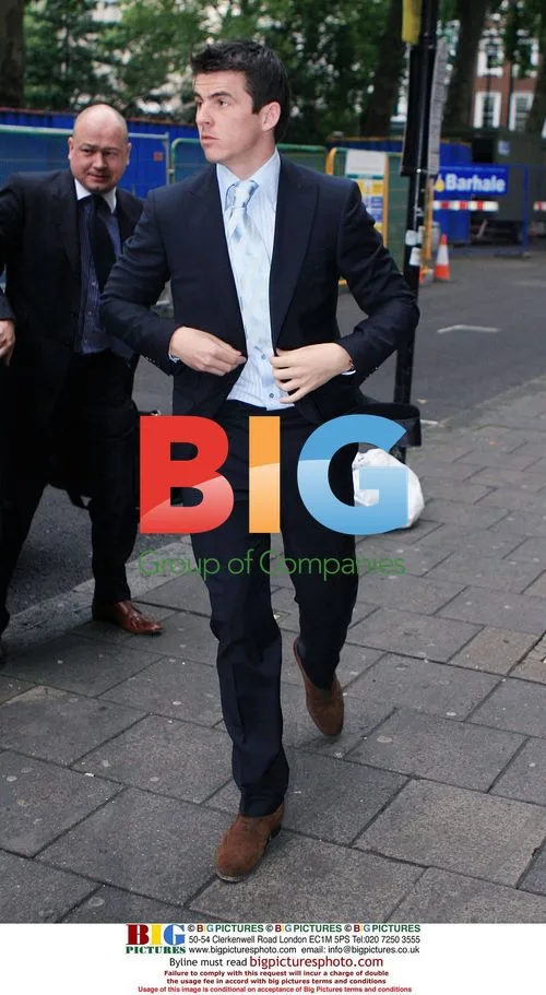Joey Barton Arriving for FA Hearing