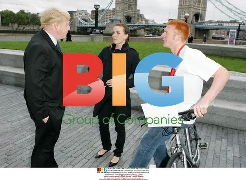 British Cycling Gold Medallists and Boris Johnson
