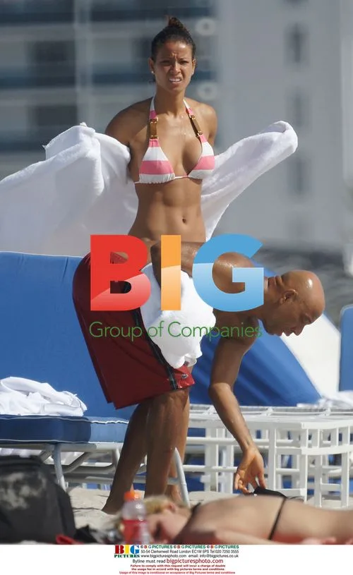 Russell Simon and wife at Miami beach
