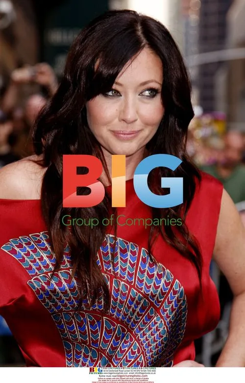 Shannon Doherty at 'The Late Show'