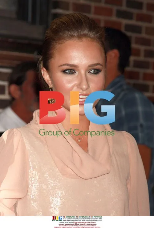 HAYDEN PANETTIERE at 'The Late Show With David Letterman'