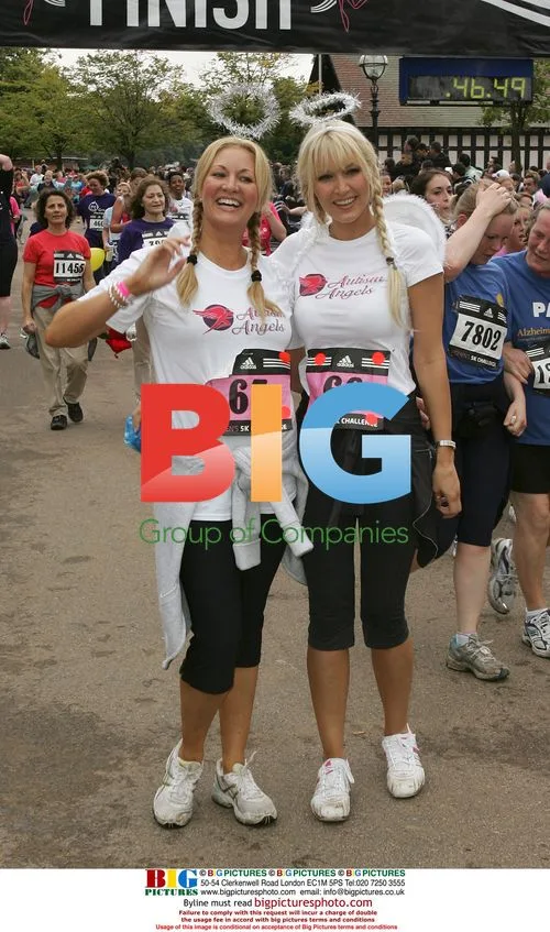 Emma Noble and Sarah Bosnich at Adidas 5km Challenge