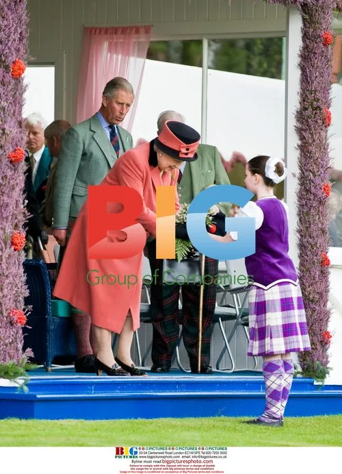 Queen and Royals at Braemar Gathering 2008