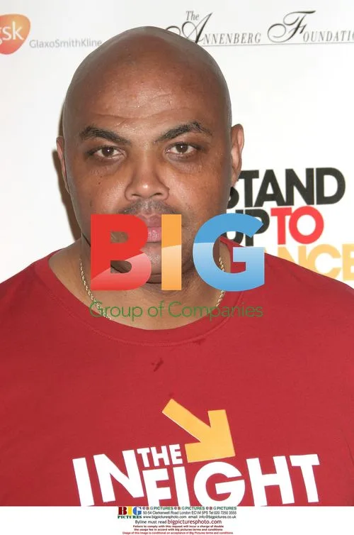 Charles Barkley at Stand Up To Cancer event
