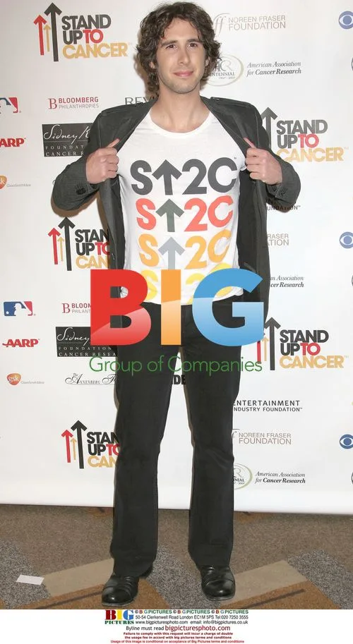 Josh Groban at Stand Up To Cancer event