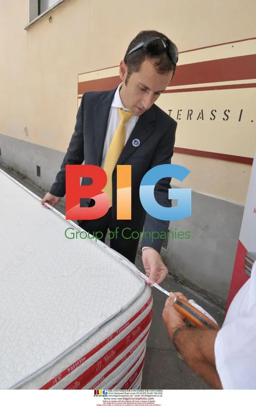 Guinness World Record Mattress in Italy