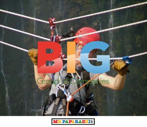 Elijah Wood abseils with Jack Osbourne