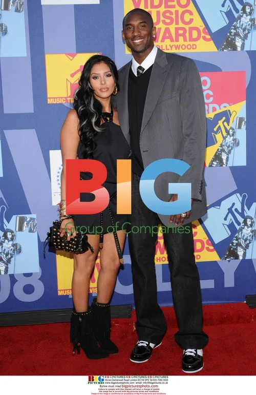 Kobe and Vanessa Bryant at 2008 MTV VMA