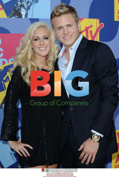 Heidi Montag and Spencer Pratt at 2008 MTV VMA