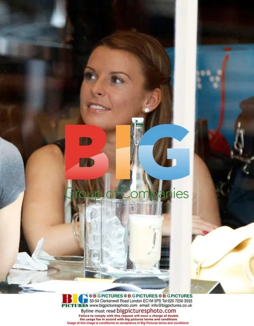 Coleen Rooney out in London