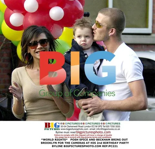 Victoria Beckham's New Haircut at Son's Birthday