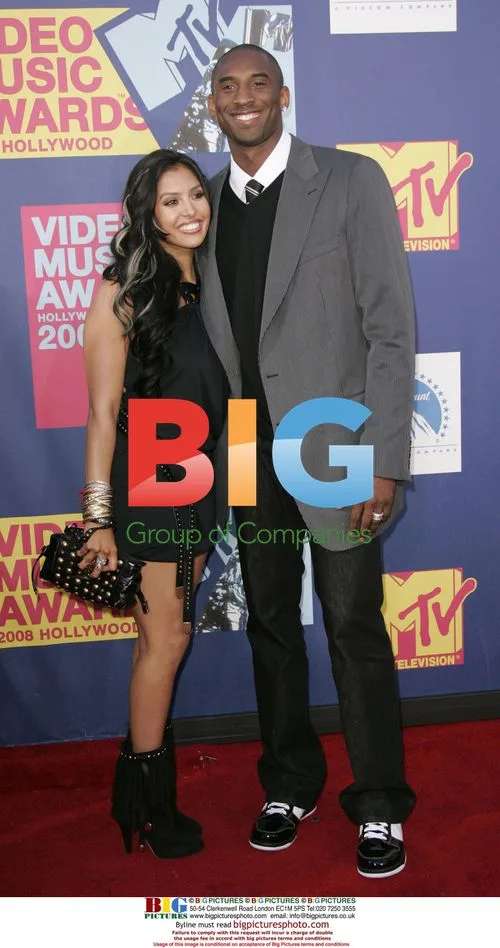 Kobe Bryant and wife Vanessa at MTV Video Music Awards