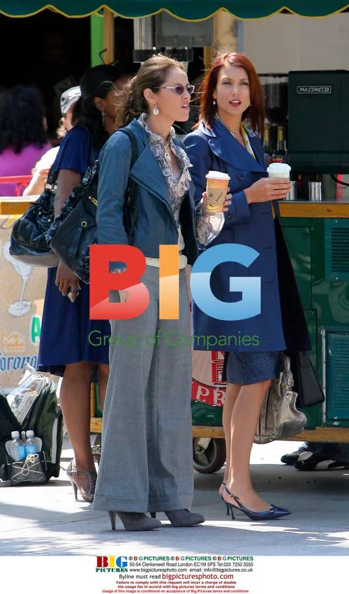 Kate Walsh on The Practice set in Santa Monica