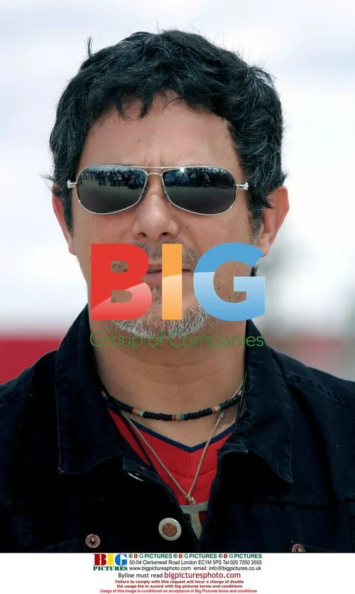 Spanish musician Alejandro Sanz visits Rock in Rio in Madrid