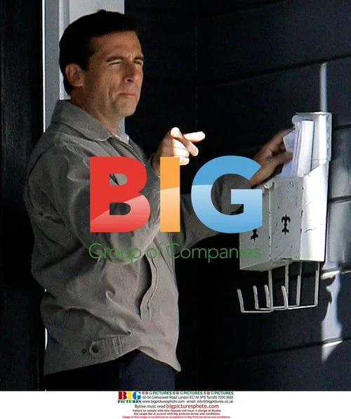 Steve Carell and Craig Robinson film "The Office"