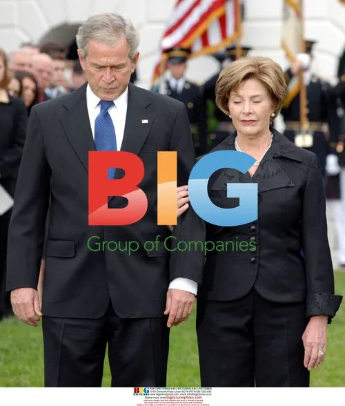 Bush, Cheney Observe 9/11 Moment of Silence