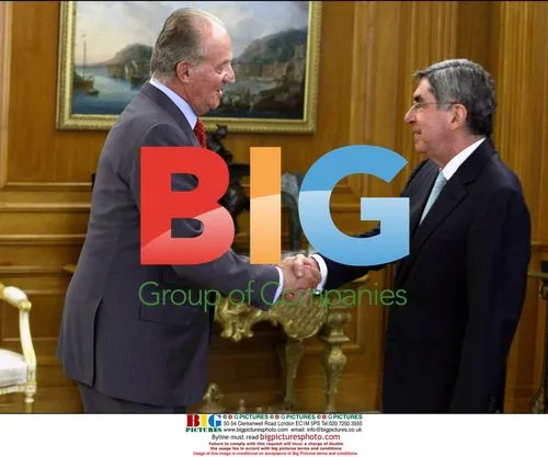 King Juan Carlos Meets Costa Rica's President