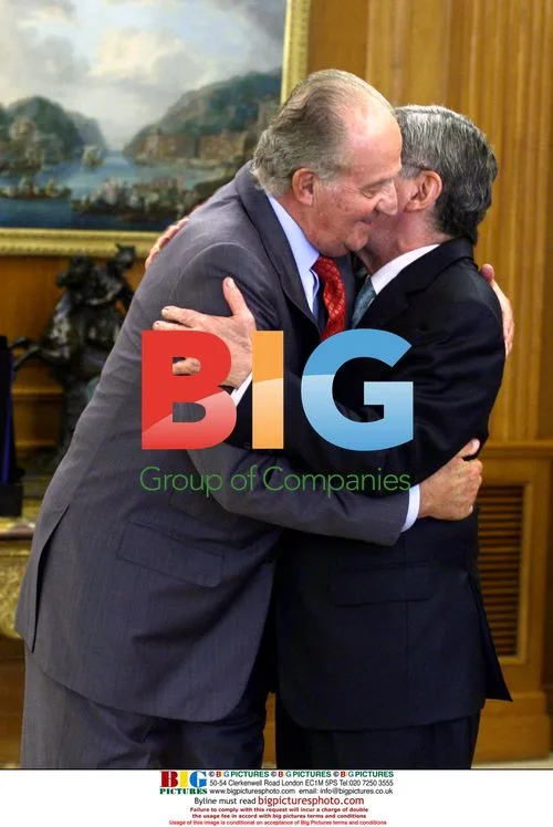 King Juan Carlos receives Costa Rica's president