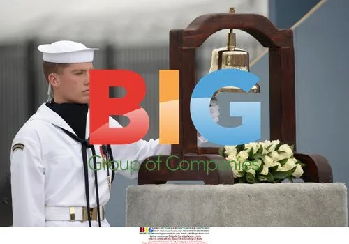 U.S. Navy Sailor at 9/11 Memorial Ceremony