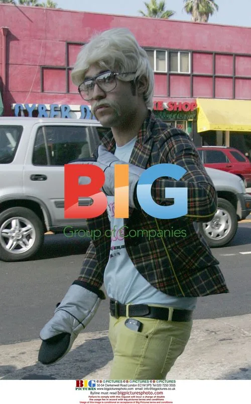 Peter Wentz in Silly Old Man Disguise