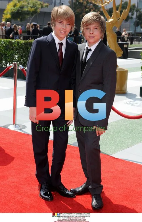 Cole and Dylan Sprouse at 2008 Creative Arts Emmys