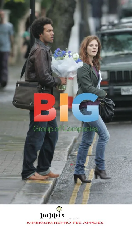 Emilia Fox and O.T Fagbenle spotted together