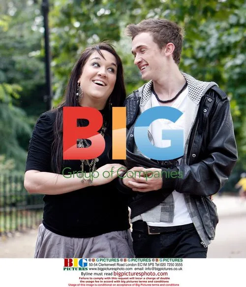 Big Brother Couple with Puppy