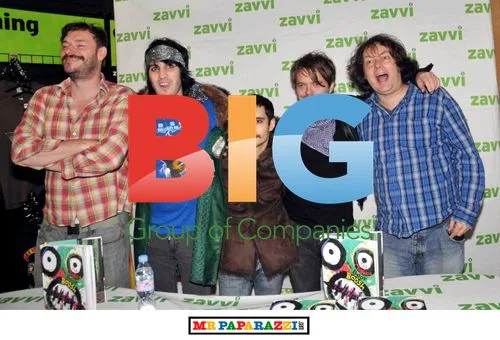 The Mighty Boosh cast book signing in Glasgow