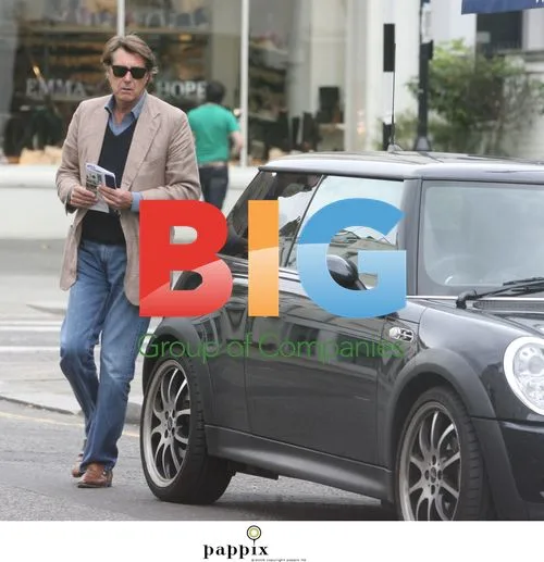 Bryan Ferry Grabs Coffee with Ex in London