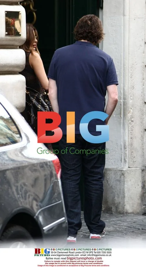 Eva Mendes and Georges Augusto in Rome