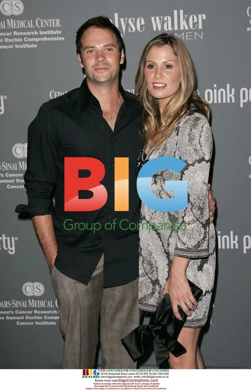 Barry Watson and Tracy Hutson at Pink Party