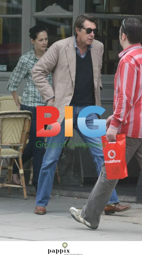 Bryan Ferry and Katie Turner in London