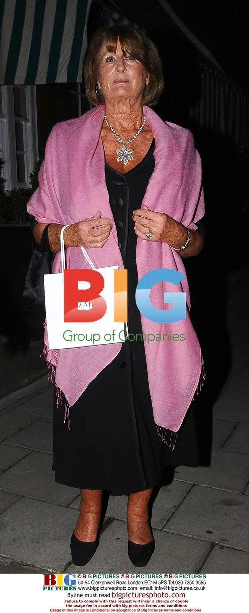 Lady Annabel Goldsmith at Jemima Khan Azzaro Launch