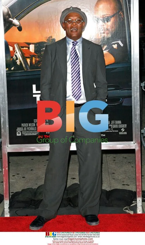 Samuel L. Jackson at "Lakeview Terrace" Premiere