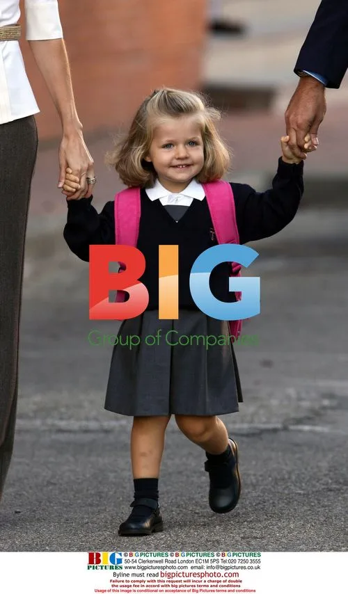 Leonor's First Day of School